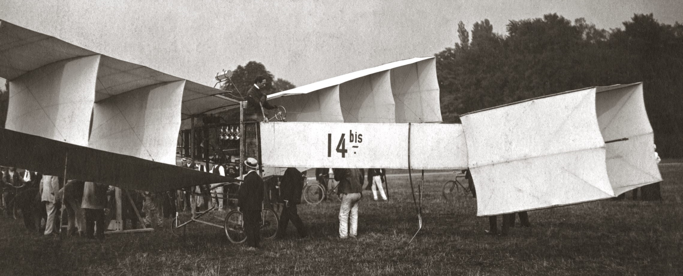 L'avion "14 bis" d'Alberto Santos-Dumont, 1906